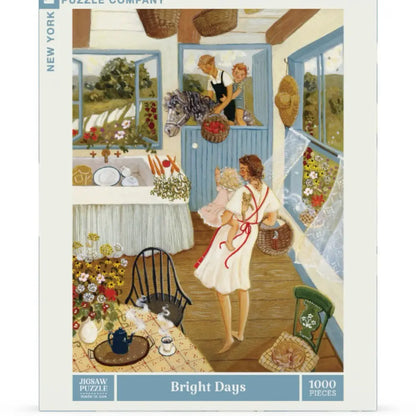 Bright Days 1000 Piece Jigsaw Puzzle New York Puzzle Company