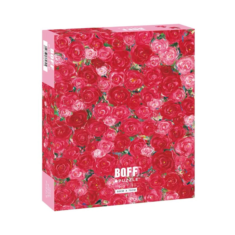 BOFF Camellia Rose Garden 1000 Piece Jigsaw Puzzle BOFF