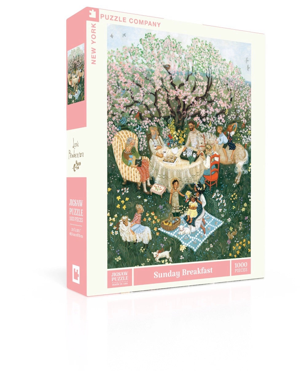 Sunday Breakfast 1000 Piece Jigsaw Puzzle New York Puzzle Company