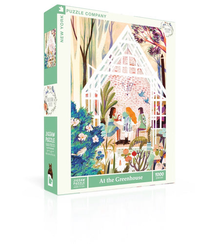At the Greenhouse 1000 Piece Jigsaw Puzzle New York Puzzle Company