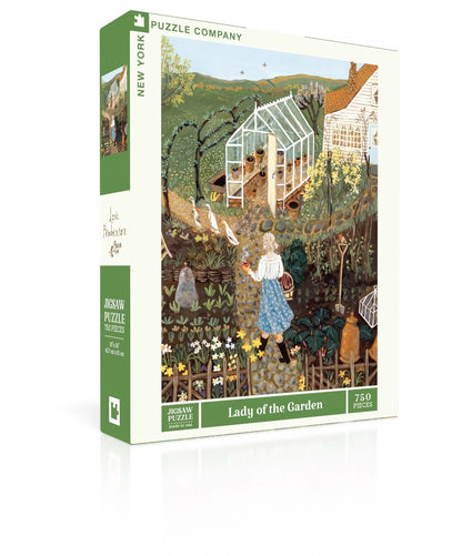 Lady of the Garden 750 Piece Jigsaw Puzzle New York Puzzle Company