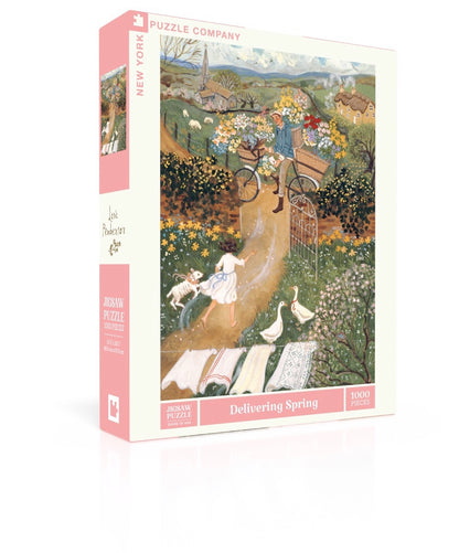 Delivering Spring 1000 Piece Jigsaw Puzzle New York Puzzle Company