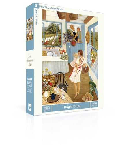 Bright Days 1000 Piece Jigsaw Puzzle New York Puzzle Company