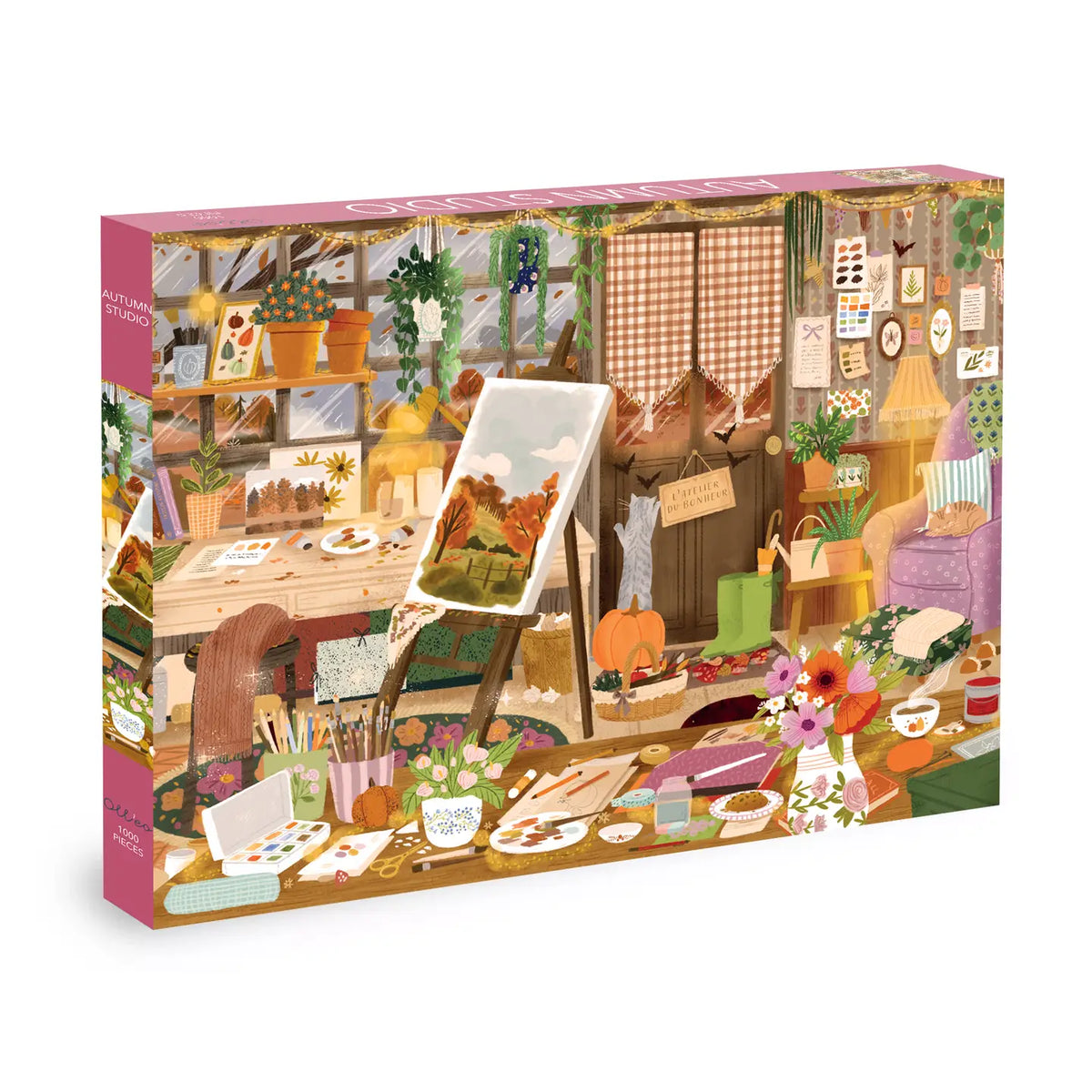 Olleo Puzzles Autumn Studio 1000 Piece Jigsaw Puzzle Olleo Puzzles