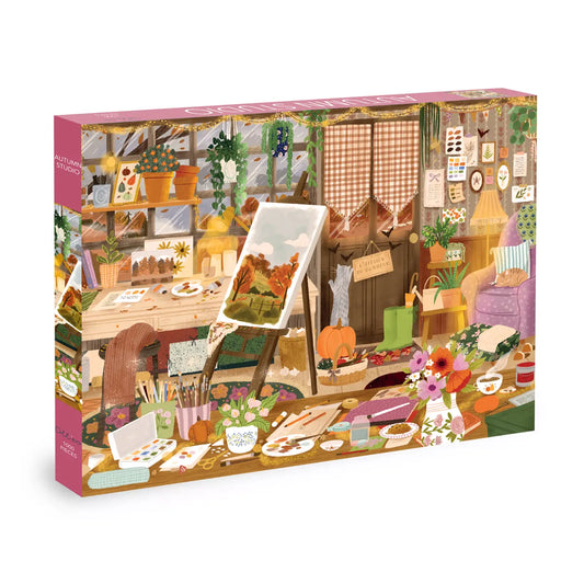 Olleo Puzzles Autumn Studio 1000 Piece Jigsaw Puzzle Olleo Puzzles
