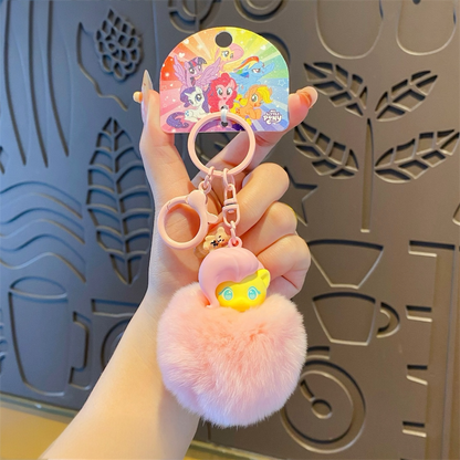 My Little Pony Pom Pom Plush Keychain