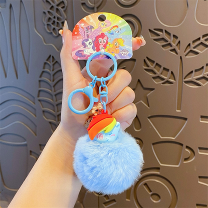 My Little Pony Pom Pom Plush Keychain