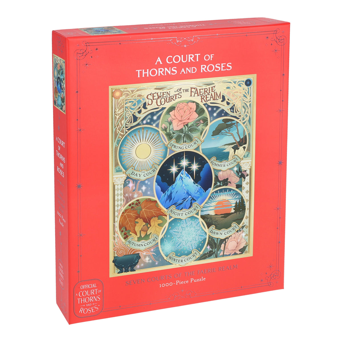 [Pre-Order] A Court of Thorns and Roses Official Seven Courts of the Faerie Realm 1000 Piece Puzzle Chronicle Books