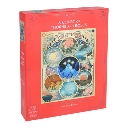 [Pre-Order] A Court of Thorns and Roses Official Seven Courts of the Faerie Realm 1000 Piece Puzzle Chronicle Books