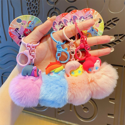 My Little Pony Pom Pom Plush Keychain