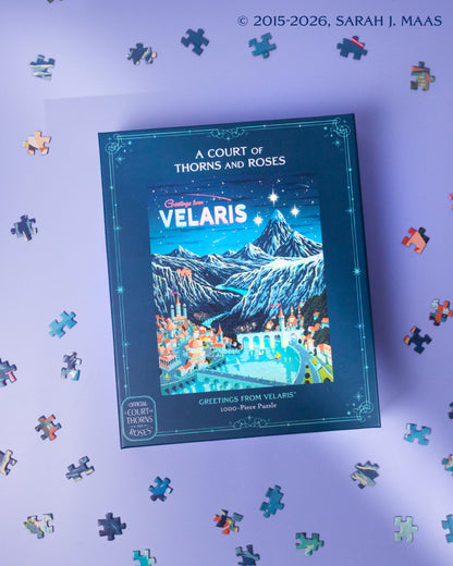 [Pre-Order] A Court of Thorns and Roses Official Greetings from Velaris 1000 Piece Puzzle Chronicle Books