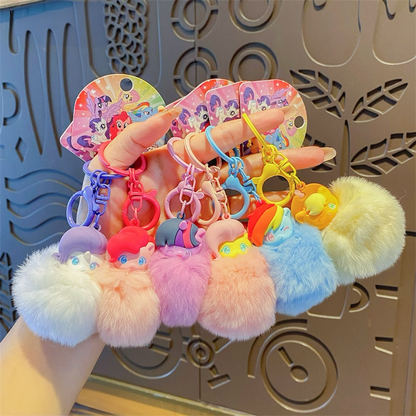 My Little Pony Pom Pom Plush Keychain