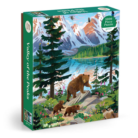 Galison Valley of the Peaks 1000 Piece Puzzle