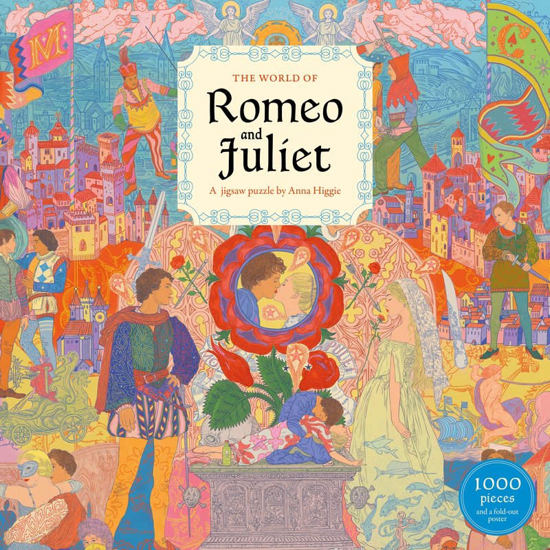 [Pre-Order] The World of Romeo and Juliet: A 1000-piece Shakespearean jigsaw Puzzle Laurence King