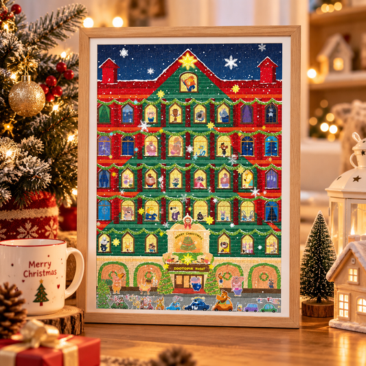 Zootopia Christmas1000 Piece Jigsaw Puzzle Gubu