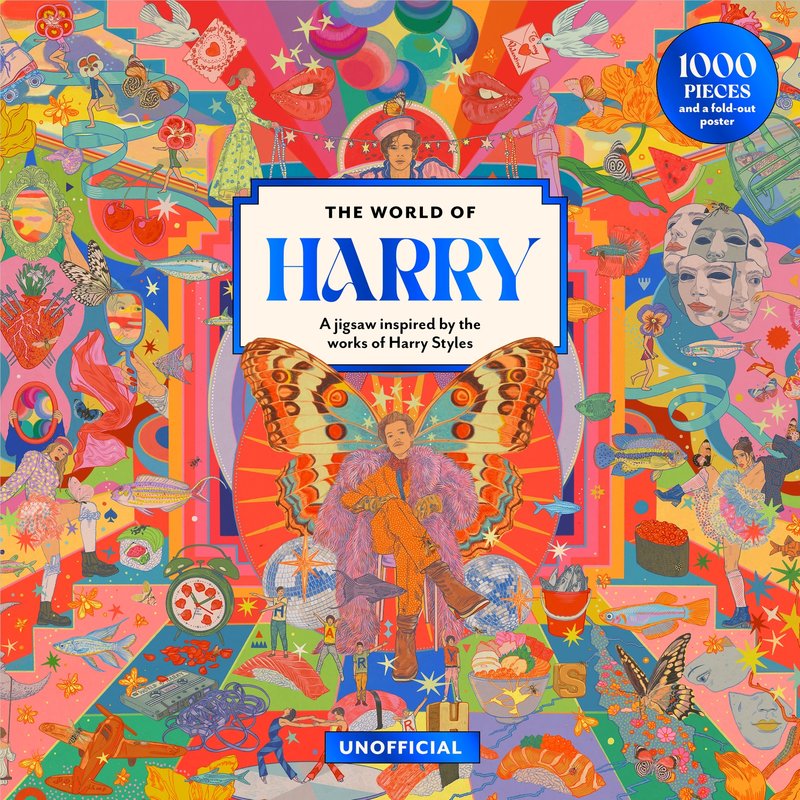 [Pre-Order] The World of Harry: 1000-Piece Jigsaw Puzzle Laurence King