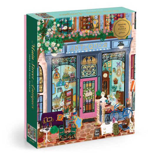 [Pre-Order] Joy Laforme Main Street Antiques 1000 Piece Foil Puzzle Galison