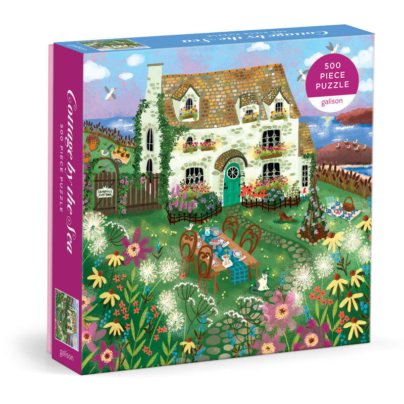 [Pre-Order] Joy Laforme Cottage by the Sea 500 Piece Puzzle Galison