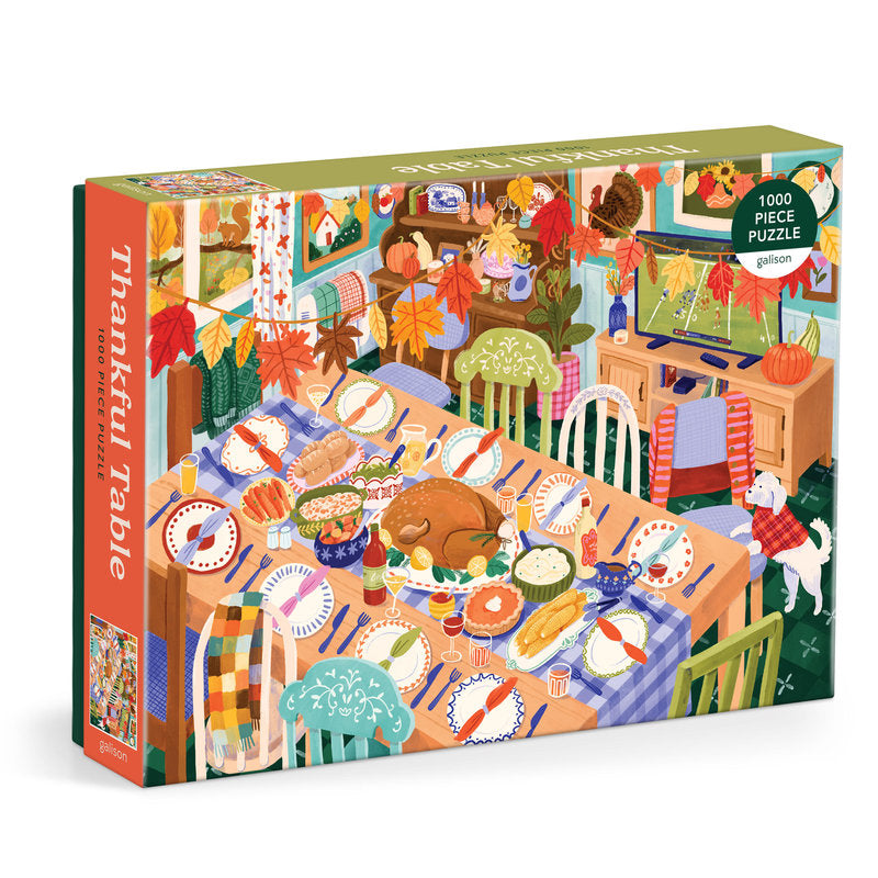 Galison Thankful Table 1000 Piece Puzzle