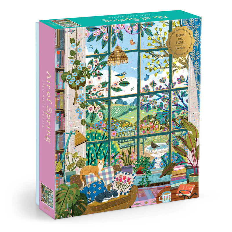 [Pre-Order] Victoria Ball Air of Spring 1000 Piece Foil Puzzle Galison