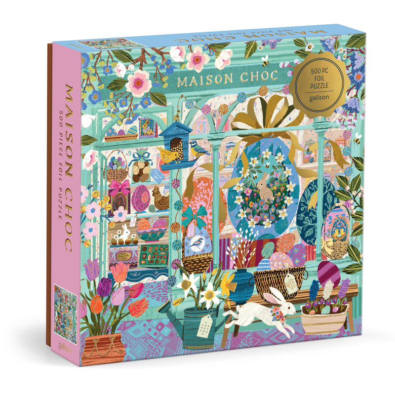 [Pre-Order] Victoria Ball Maison Choc 500 Piece Foil Puzzle Galison