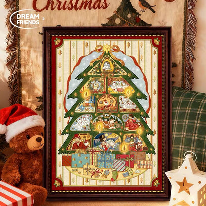 Christmas Fantasy 500 Piece Jigsaw Puzzle Dream Friends