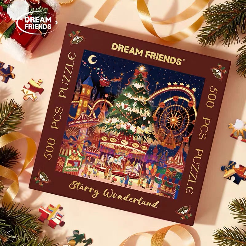 Starry Wonderland 500 Piece Jigsaw Puzzle Dream Friends