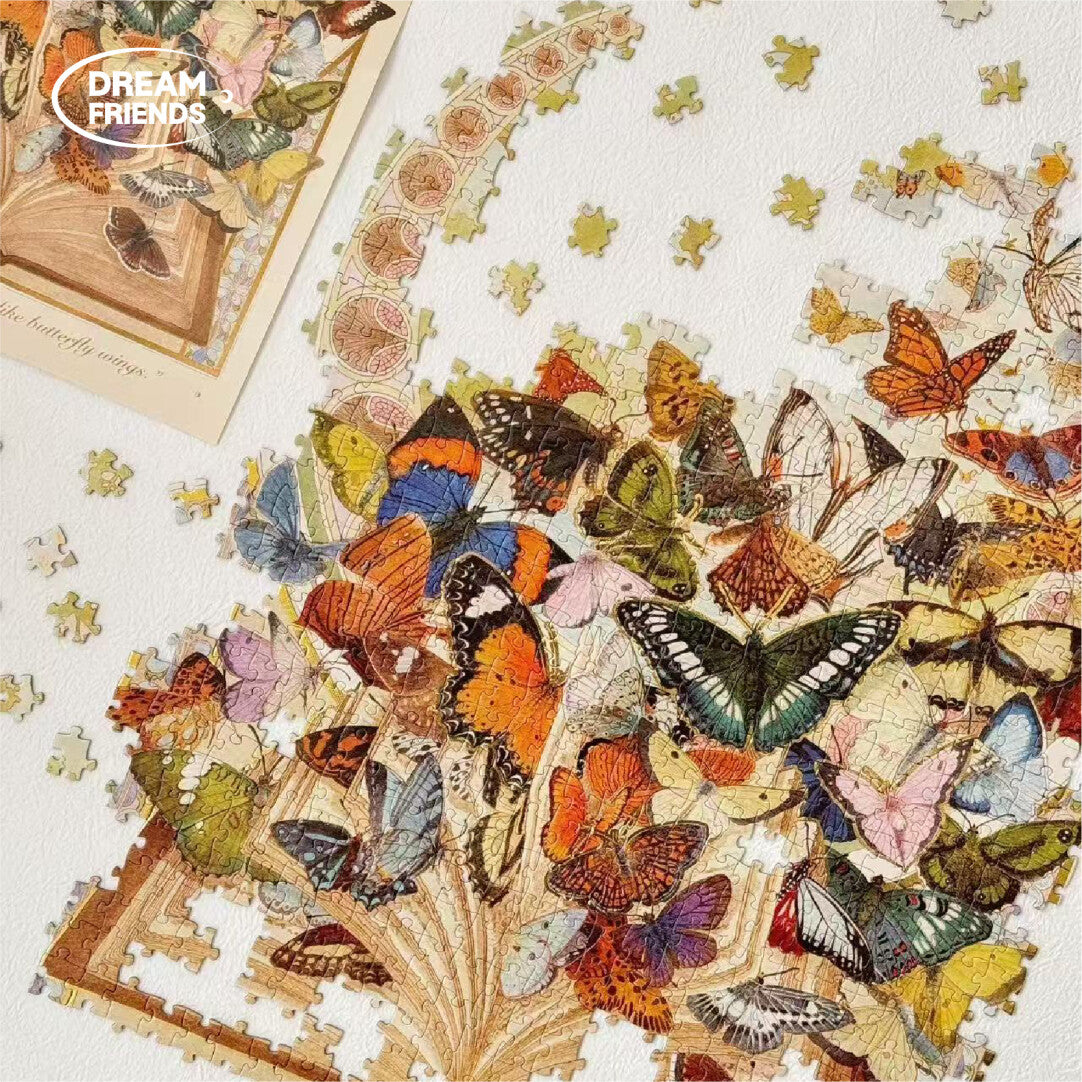 Dream Friends Butterflies Bible 1000 Piece Jigsaw Puzzle Dream Friends