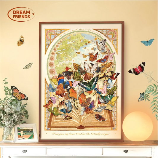 Dream Friends Butterflies Bible 1000 Piece Jigsaw Puzzle
