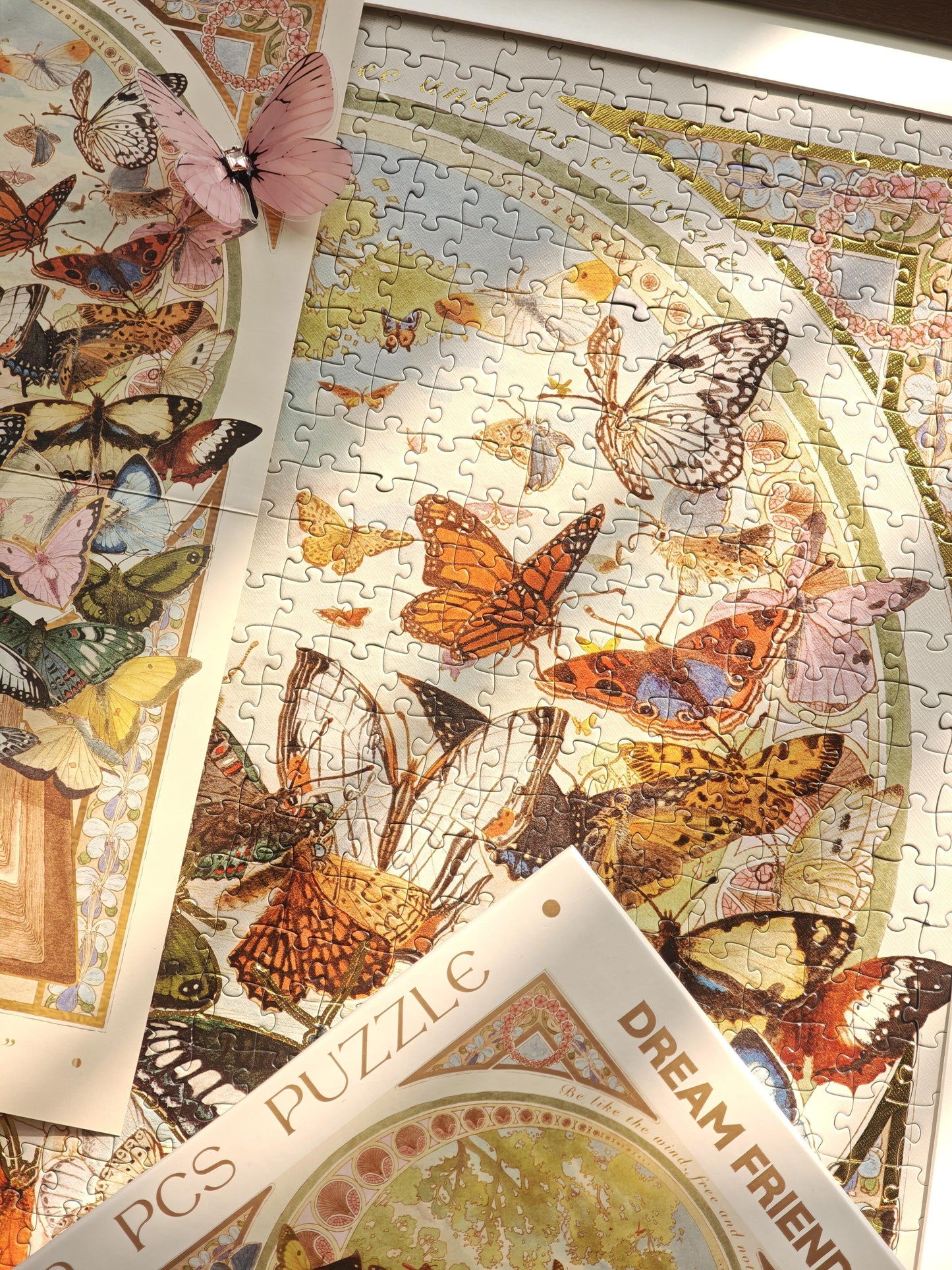 Dream Friends Butterflies Bible 1000 Piece Jigsaw Puzzle Dream Friends