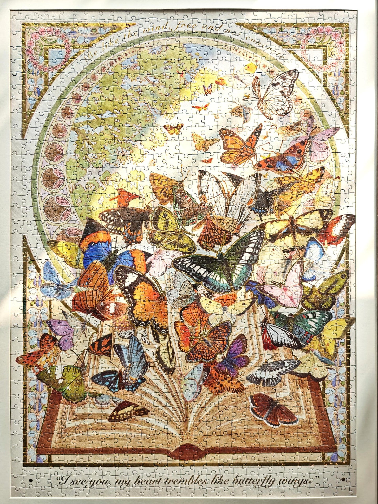 Dream Friends Butterflies Bible 1000 Piece Jigsaw Puzzle Dream Friends