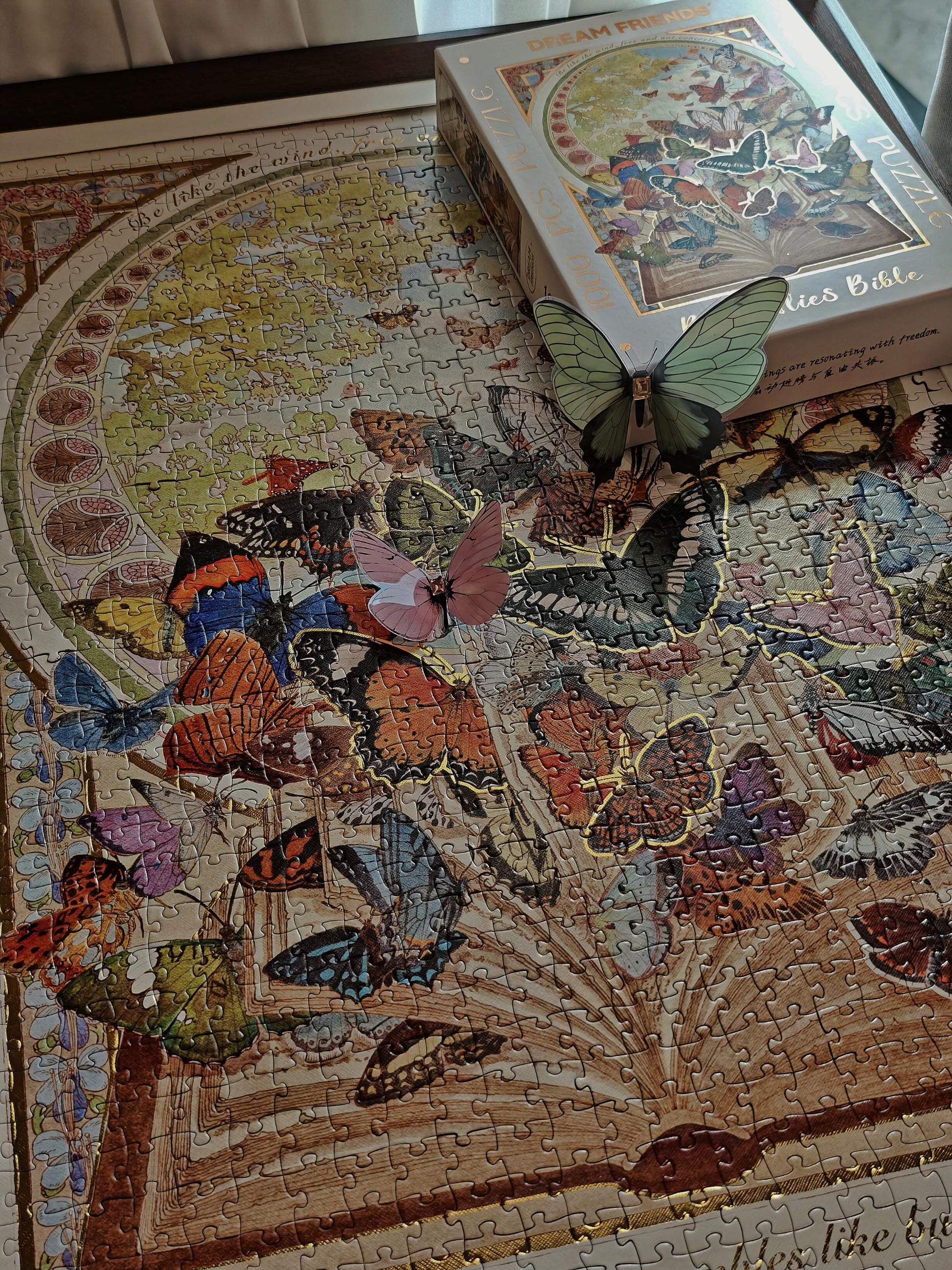 Dream Friends Butterflies Bible 1000 Piece Jigsaw Puzzle Dream Friends