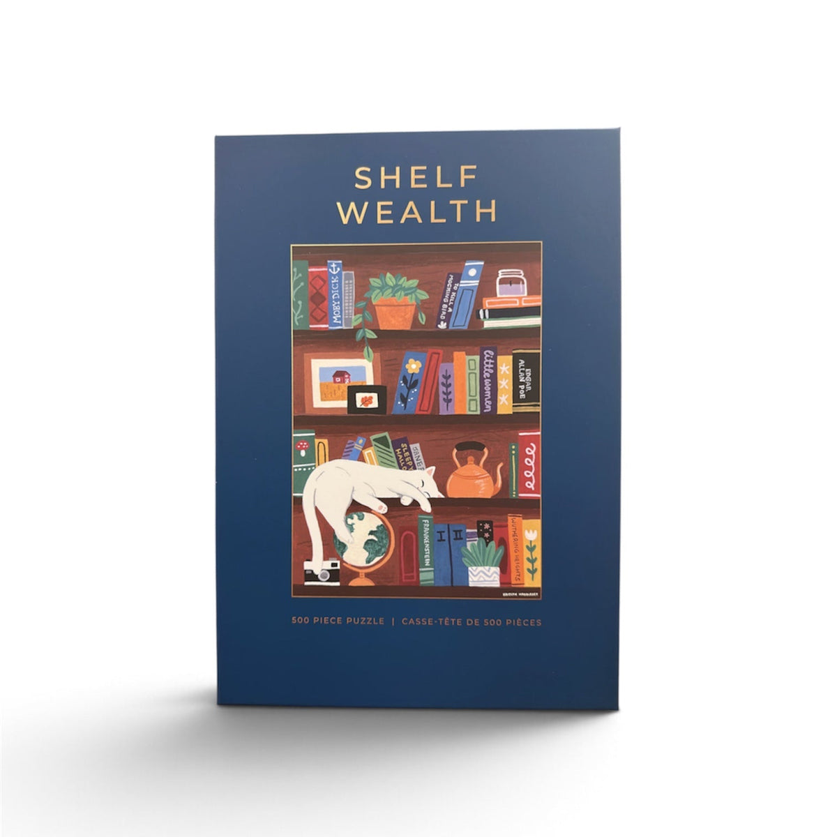 Hobbry Shelf Wealth 500 Piece Jigsaw Puzzle Hobbry