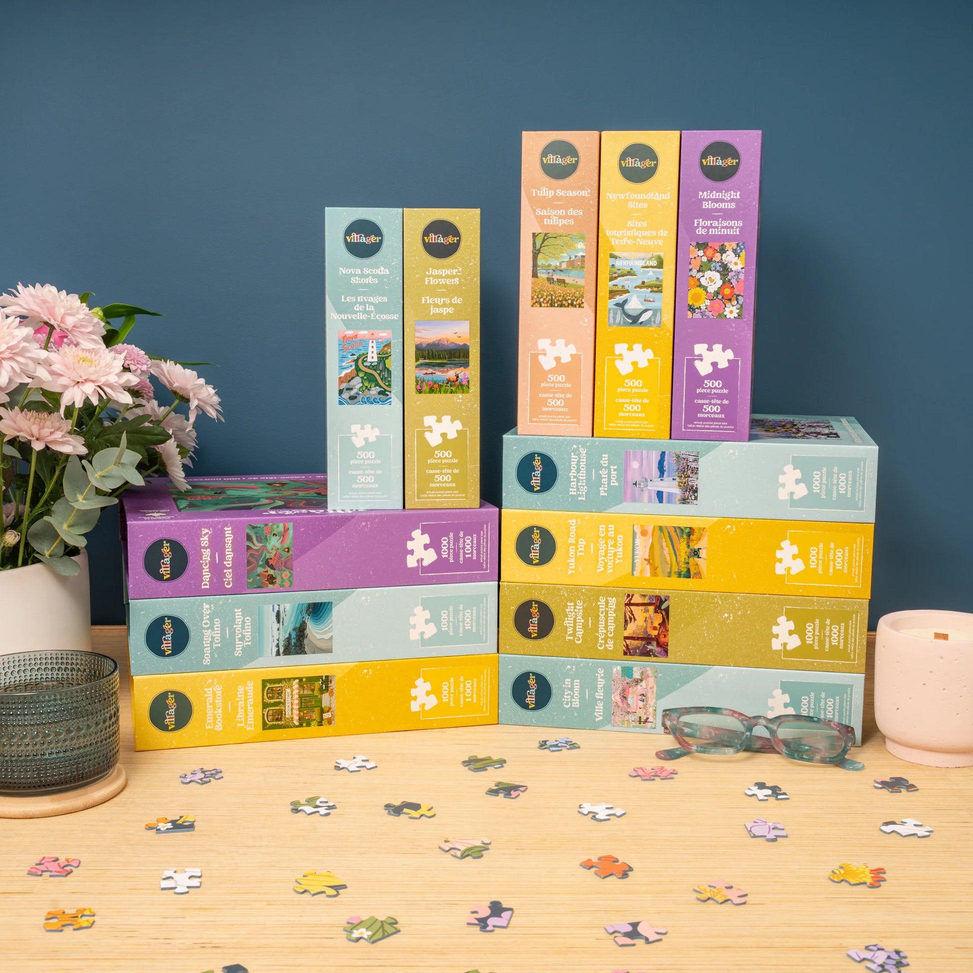 Love-Every-Design Puzzle Bundle (12 Puzzles) - Spring 2026 Collection Villager Puzzles