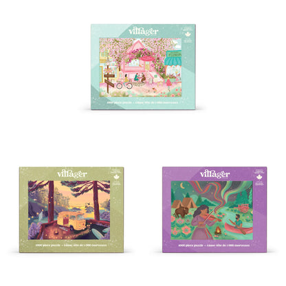 Love-Every-Design Puzzle Bundle (12 Puzzles) - Spring 2026 Collection Villager Puzzles