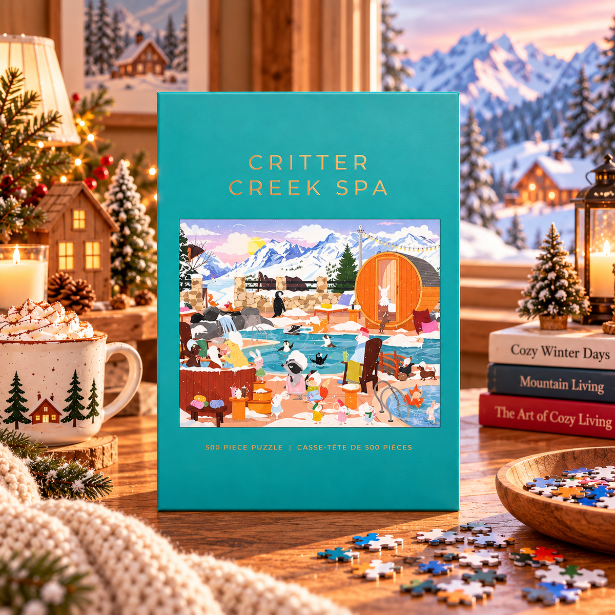 Critter Creek Spa 500 Piece Puzzle Hobbry