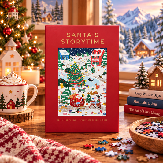 Santa's Storytime 1000 Piece Puzzle Hobbry