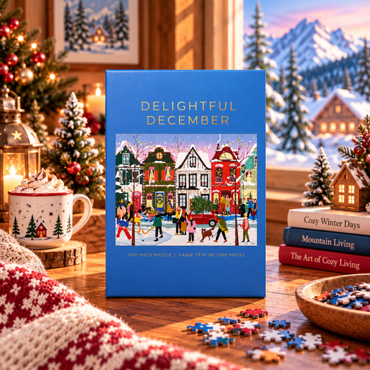 Delightful December 1000 Piece Puzzle Hobbry