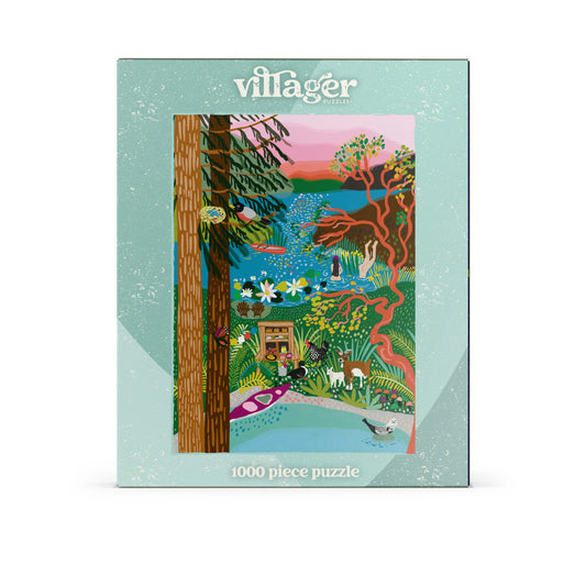 Puzzle Bundle by Artist Anja Jane | Two Puzzles for Adults | Designed in Canada