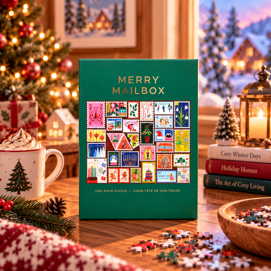 Merry Mailbox 1000 Piece Puzzle Hobbry