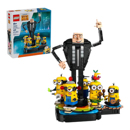 LEGO Despicable Me 4 Brick-Built Gru and Minions 75582