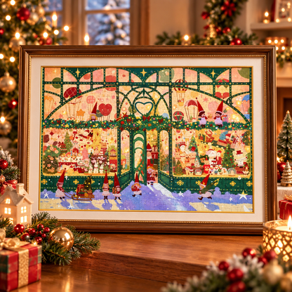 Christmas Store 1000 Piece Jigsaw Puzzle Pixel Pieces
