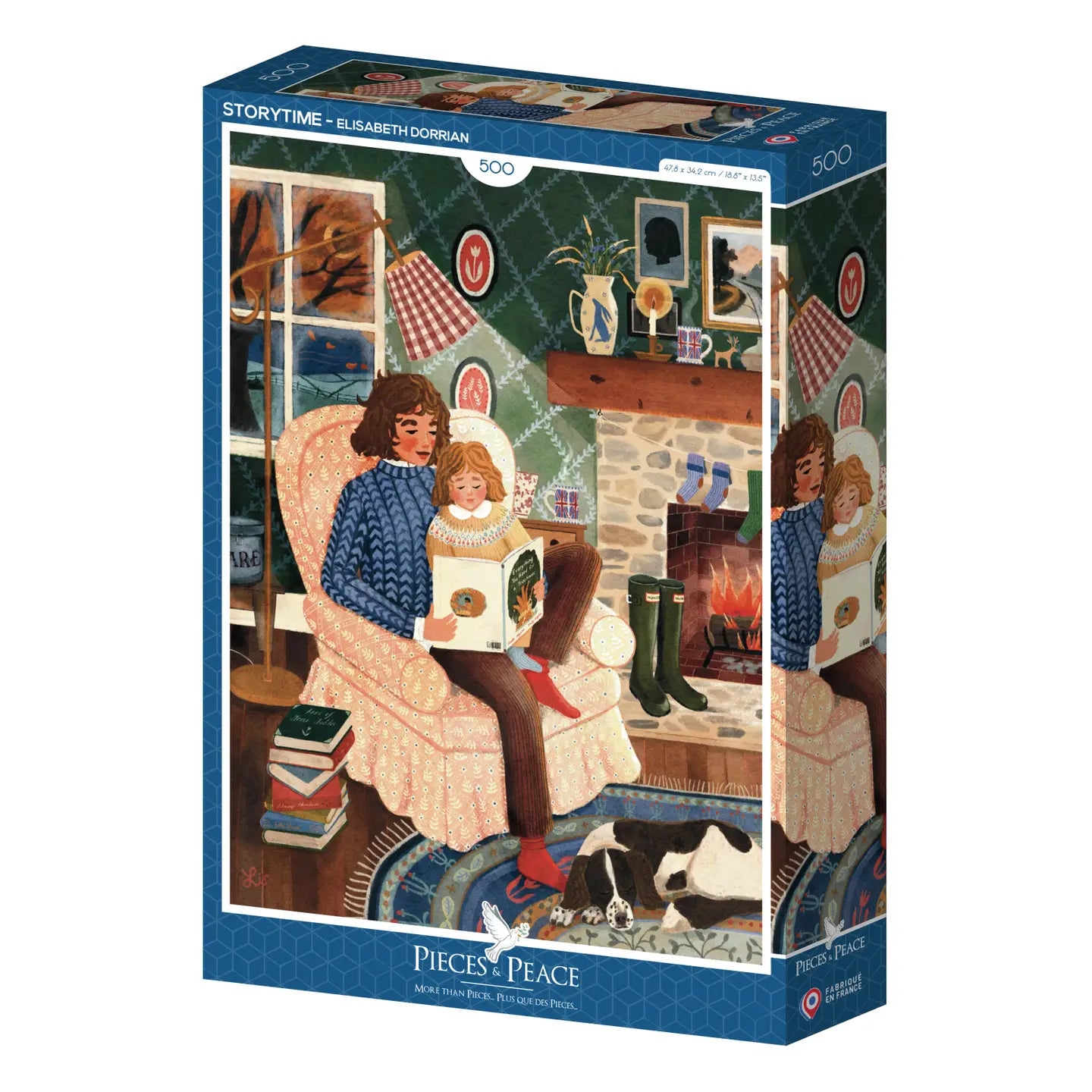 Bedtime Story 500 Piece Puzzle Pieces & Peace
