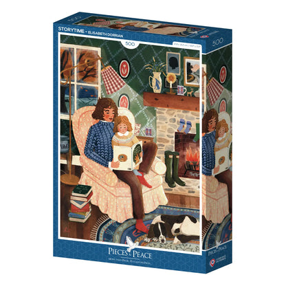 Bedtime Story 500 Piece Puzzle Pieces & Peace