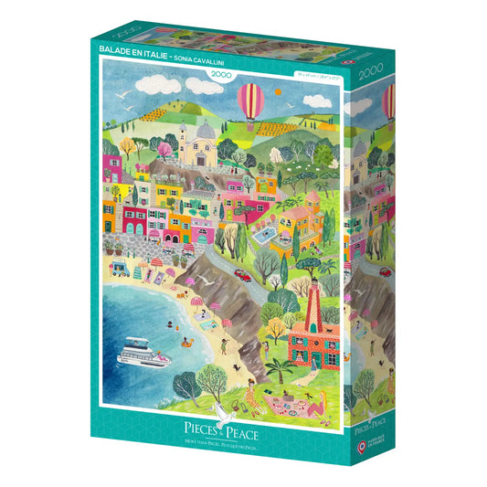 Stroll in Italy 2000 Piece Puzzle