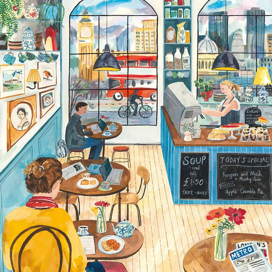 London Cafe 2000 Piece Puzzle