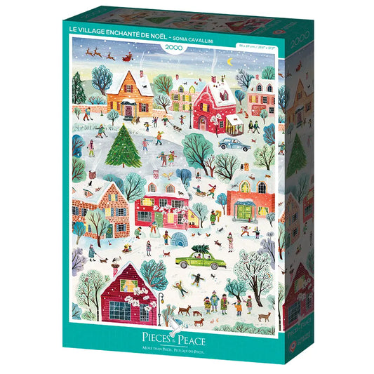 The Enchanted Christmas Village 2000 Piece Puzzle