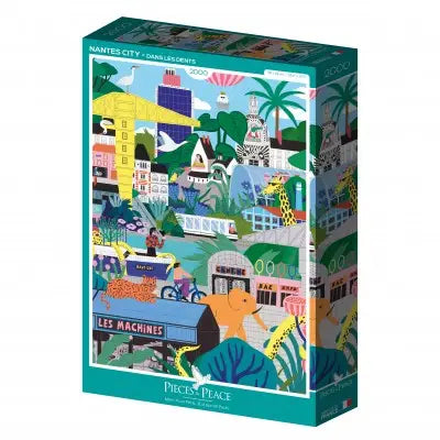 Nantes City 2000 Piece Puzzle