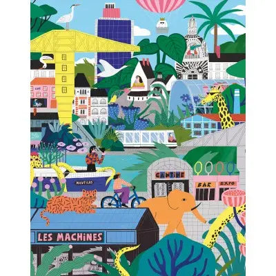Nantes City 2000 Piece Puzzle