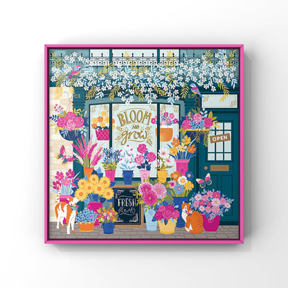 Galison Bloom & Grow 500 Piece Puzzle